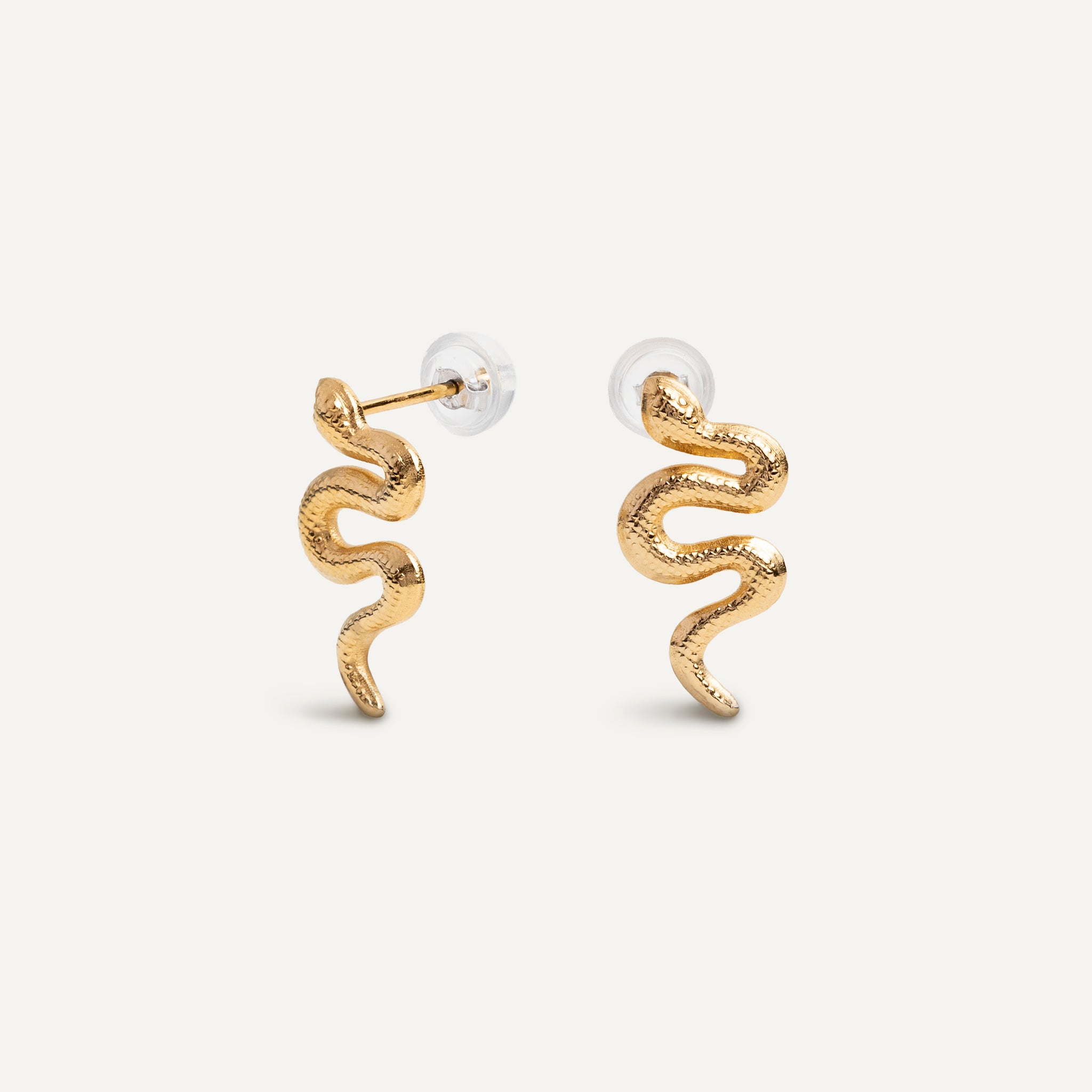 SNAKE STUD EARRINGS